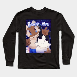 The Looney Bliss of Pyewacket and Miio Comic cover Long Sleeve T-Shirt